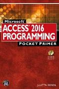 Microsoft Access 2016 Programming Pocket Primer