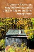 A Concise Report on Blog Advertising and a Concise Report on Asset Management