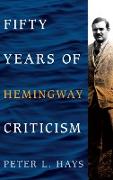 Fifty Years of Hemingway Criticism