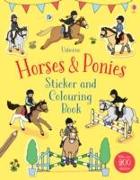 Horses & Ponies Sticker and Colouring Book