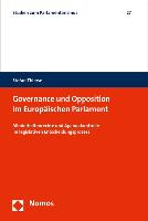 Governance und Opposition im Europäischen Parlament