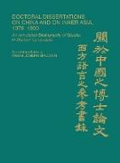 Doctoral Dissertations on China and on Inner Asia, 1976-1990