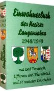 Einwohnerbuch des Kreises Langensalza 1948/1949