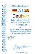 Wörterbuch Deutsch - Mazedonisch - Englisch