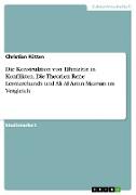 Die Konstruktion von Ethnizität in Konflikten. Die Theorien Rene Lermarchands und Ali Al'Amin Mazruis im Vergleich