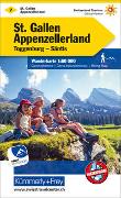 St. Gallen - Appenzellerland Toggenburg - Säntis Nr. 07 Wanderkarte 1:60 000
