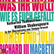 Katharina Thalbach liest William Shakespeare in der Übersetzung von Thomas Brasch