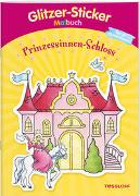 Glitzer-Sticker Malbuch. Prinzessinnen-Schloss