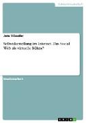 Selbstdarstellung im Internet. Das Social Web als virtuelle Bühne?