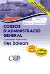Cossos d'Administració General, matèries informàtiques, Comunitat Autònoma Illes Balears. Temari