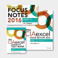 Wiley CIAexcel Exam Review + Test Bank + Focus Notes 2016: Part 3, Internal Audit Knowledge Elements Set