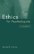 Ethics for Psychologists