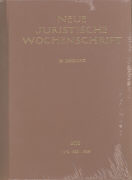 Neue juristische Wochenschrift - Einbanddecke 2005/2