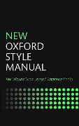 New Oxford Style Manual