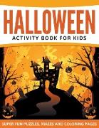 Halloween Activity Book For Kids