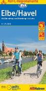 ADFC-Regionalkarte Elbe/Havel, 1:75.000, mit Tagestourenvorschlägen, reiß- und wetterfest, E-Bike-geeignet, mit Knotenpunkten, GPS-Tracks Download