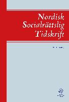 Nordisk Socialrättslig Tidskrift 11¿12, 2015