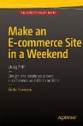 Make an E-commerce Site in a Weekend