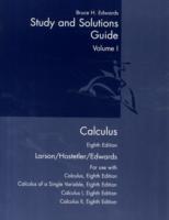 Student Study and Solutions Guide Calculus Eighth Edition Volume I Chapters P-11