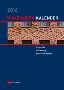 Mauerwerk-Kalender / Mauerwerk-Kalender 2016