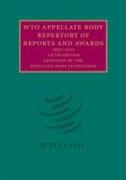 WTO Appellate Body Repertory of Reports and Awards 2 Volume Hardback Set