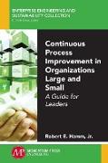 Continuous Process Improvement in Organizations Large and Small