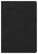 NKJV Large Print Ultrathin Reference Bible, Black Leathertouch, Indexed