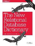 The New Relational Database Dictionary