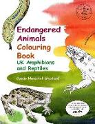 Endangered Animals Colouring Book: UK Amphibians and Reptiles