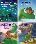 Nelson Verkaufspaket. Mini-Bücher. Disney/Pixar Arlo und Spot 1-4