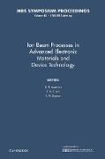 Ion Beam Processes in Advanced Electronic Materials and Device Technology