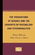 The Foundations of Science and the Concepts of Psychology and Psychoanalysis