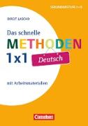Das schnelle Methoden 1x1 - Sekundarstufe I+II, Deutsch, Mit Arbeitsmaterialien
