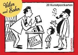 Postkartenbuch Vater und Sohn