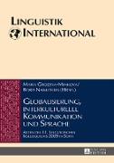 Globalisierung, interkulturelle Kommunikation und Sprache