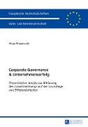 Corporate Governance und Unternehmenserfolg