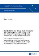 Der Debt-Equity-Swap als Instrument der Unternehmenssanierung nach deutschem und englischem Recht