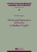 Words and Expressions of Emotion in Medieval English