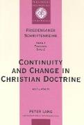Continuity and Change in Christian Doctrine