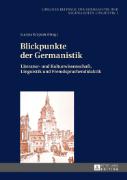 Blickpunkte der Germanistik
