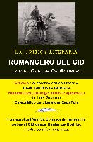 Romancero Del Cid con el Cantar De Rodrigo, Colección La Crítica Literaria por el célebre crítico literario Juan Bautista Bergua, Ediciones Ibéricas