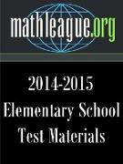 Elementary School Test Materials 2014-2015