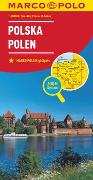 MARCO POLO Länderkarte Polen 1:800.000