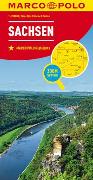 MARCO POLO Regionalkarte Deutschland 09 Sachsen 1:200.000