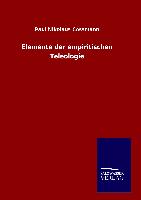 Elemente der empiritischen Teleologie