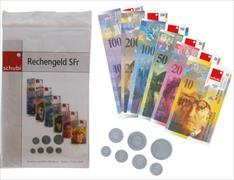 Rechengeld Schweizerfranken 1./2. Schuljahr. Übungsmaterial