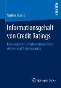 Informationsgehalt von Credit Ratings