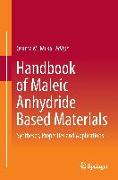 Handbook of Maleic Anhydride Based Materials