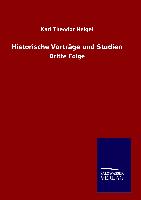 Historische Vorträge und Studien