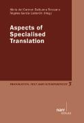 Aspects of Specialised Translation